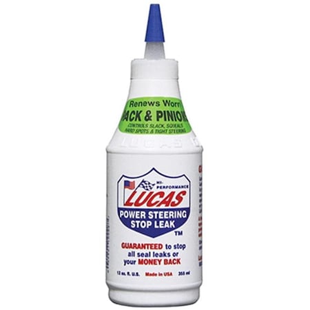 Lucas Oil Lucas LUC10008 12 oz. Power Steering Stop Leak 531374